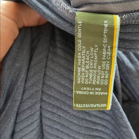 Men's Marsh Wear Sullivan Tech Crew Blue Size XL - Picture 10 of 10